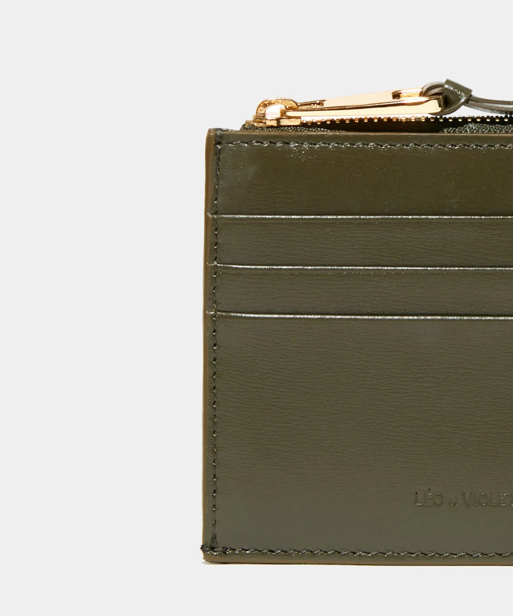 ID Holder Zipped - Khaki
